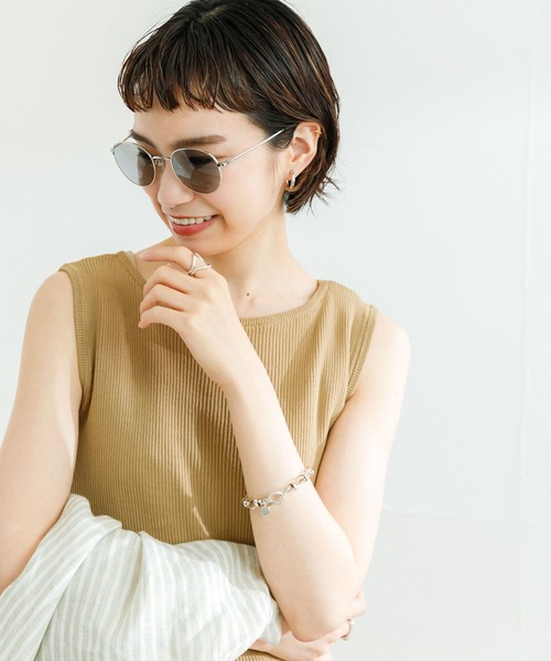 URBAN RESEARCH（アーバンリサーチ）の「メタルフレームカラーレンズサングラス（サングラス・レディース・ブラウン/グレー/グリーン・-）」の7枚目の写真