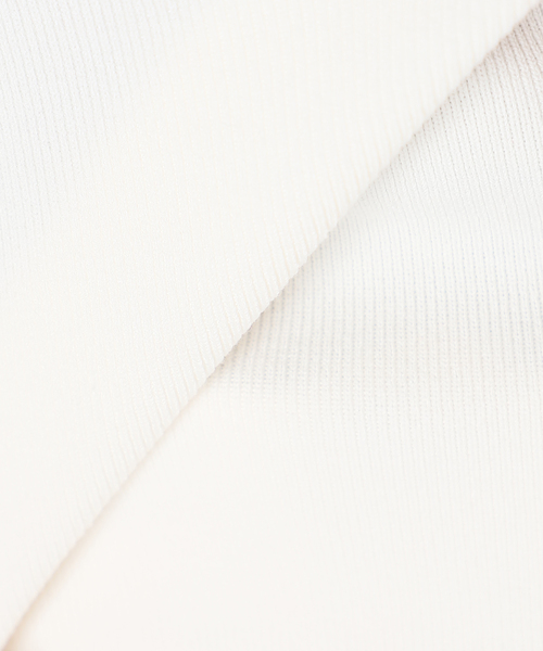 VERMEIL par iena（ヴェルメイユパーイエナ）の「ソウバリ ニット タンクトップ（タンクトップ・レディース・ホワイト/ブラック・FREE）」の13枚目の写真