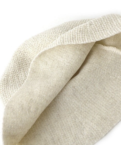 marjour（マージュール）の「LINEN BLEND BELL HAT（ハット・レディース・ブラック/オフホワイト・FREE）」の14枚目の写真