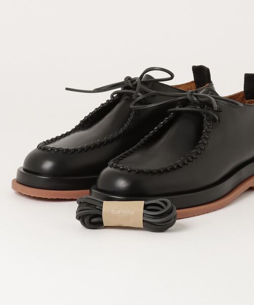 BUTTERO（ブッテロ）の「LABORATORIO / ラボラトリオ　B10022 MOT-UG（ドレスシューズ・メンズ・ブラック・39.5/40.5/40/41）」の9枚目の写真