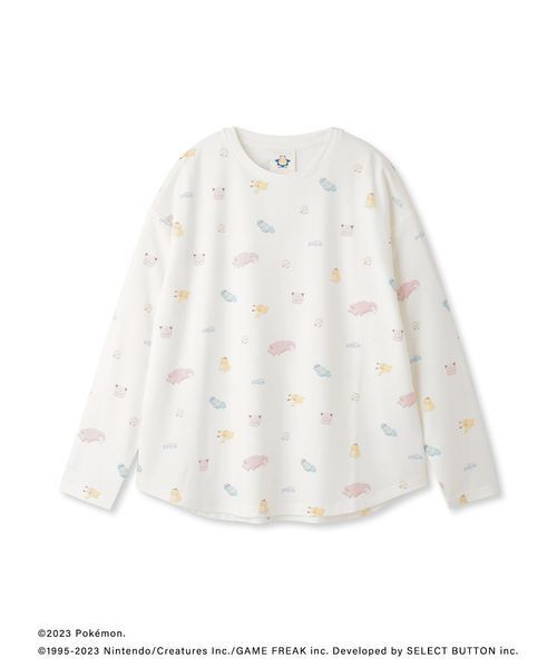 gelato pique（ジェラートピケ）の「【ポケモンスリープ】Sleep柄ロンT