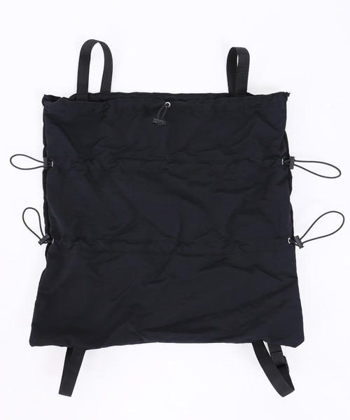 WC（ダブル シー）の「ドロストナイロンナップサック（バックパック/リュック・レディース・ホワイト/ブラック・FREE）」の20枚目の写真
