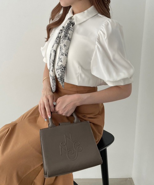 one after another NICE CLAUP(ワンアフターアナザーナイスクラップ)の「バックレースアップマーメイドスカート(スカート・レディース・テラコッタ/アイボリー/ブラック/杢グレー・SMALL/MEDIUM)」の18枚目の写真