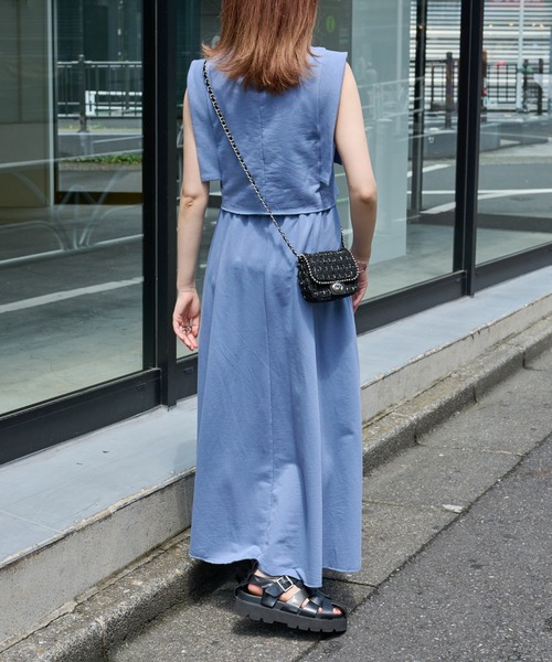 COLONY 2139（コロニートゥーワンスリーナイン）の「ボールチェーンパイピングミニショルダー（ショルダーバッグ・レディース・レッド/ホワイト/ブラック/ブラック系その他・FREE）」の13枚目の写真