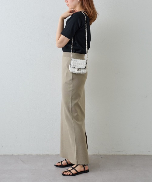 COLONY 2139（コロニートゥーワンスリーナイン）の「ボールチェーンパイピングミニショルダー（ショルダーバッグ・レディース・レッド/ホワイト/ブラック/ブラック系その他・FREE）」の10枚目の写真