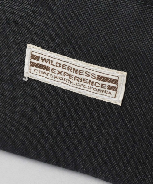 WILDERNESS EXPERIENCE（ウィルダネスエクスペリエンス）の「日本製 撥水 CORDURAナイロン ミニウォレット（ショルダーバッグ・メンズ・ブラック・FREE）」の18枚目の写真