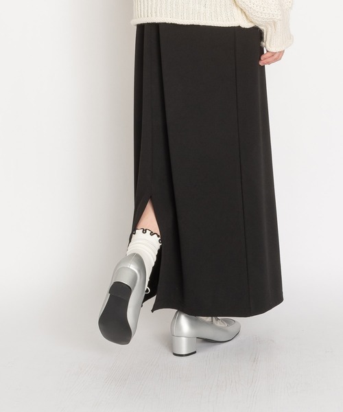 SVEC(シュベック)の「ブロックヒール スクエアトゥ メリージェーン / ストラップリボンパンプス(パンプス・レディース・ブラック系その他/ブラック/シルバー・40/38/39/35/36/37)」の18枚目の写真