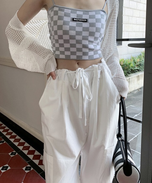 aimoha(アイモハ)の「ワイドカーゴパンツ(カーゴパンツ・レディース・ホワイト・MEDIUM/SMALL)」の16枚目の写真