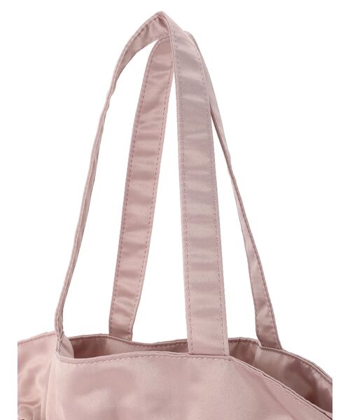 Maison de FLEUR（メゾンドフルール）の「ダブルリボンギャザートートバッグ（トートバッグ・レディース・レッド/ピンク/イエロー/ラベンダー/ネイビー/ピンクベージュ/アイボリー/ブラック/ブルー系その他7/グレー・FREE）」の19枚目の写真