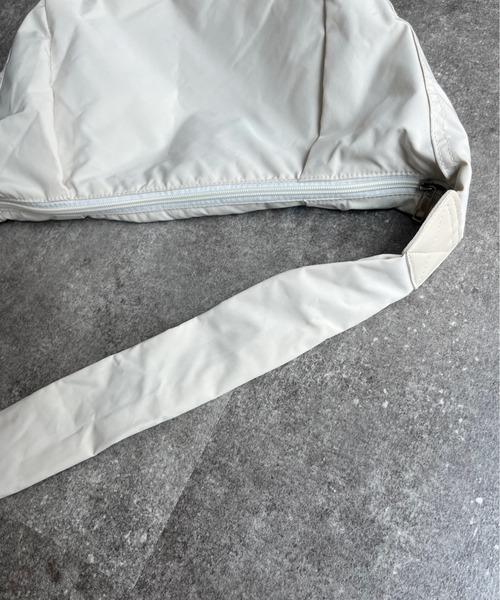 CPCM（シーピーシーエム）の「エステルボディバッグ（ボディバッグ/ウエストポーチ・メンズ・ブラック/アイボリー・FREE）」の18枚目の写真