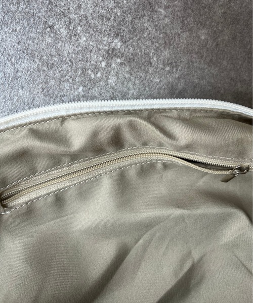 CPCM（シーピーシーエム）の「エステルボディバッグ（ボディバッグ/ウエストポーチ・メンズ・ブラック/アイボリー・FREE）」の21枚目の写真