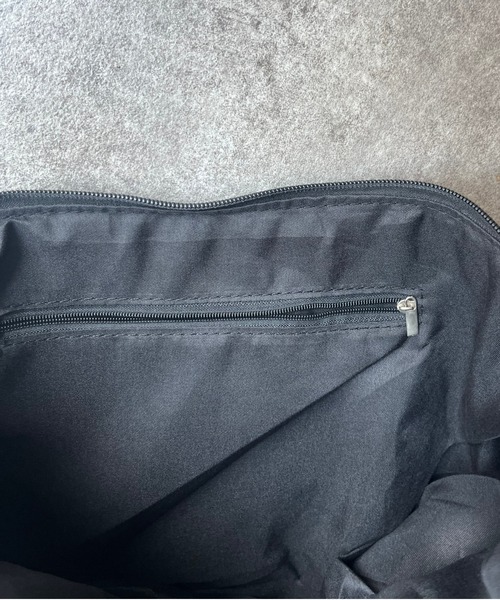 CPCM（シーピーシーエム）の「エステルボディバッグ（ボディバッグ/ウエストポーチ・メンズ・ブラック/アイボリー・FREE）」の9枚目の写真