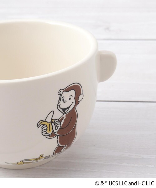 one'sterrace（ワンズテラス）の「◇おさるのジョージ 汁椀茶碗セット