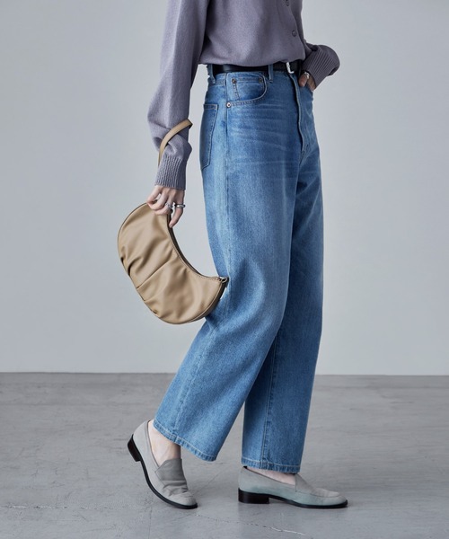 BarcosBlue(バルコスブルー)の「【BARCOS BLUE/バルコスブルー】2wayラウンドフォルムドレープバッグ ショルダーバッグ(ショルダーバッグ・レディース・ベージュ/グリーン/ブラック・ONE SIZE)」の17枚目の写真
