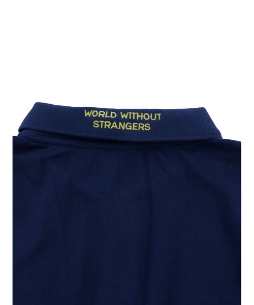 GIORDANO（ジョルダーノ）の「[ GIORDANO ] ビッグライオン刺繍ドライストレッチ半袖ポロシャツ（ポロシャツ・メンズ・アイボリー/ブラック/ネイビー・LARGE/MEDIUM/SMALL/X-LARGE）」の12枚目の写真