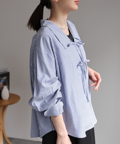 セール】リボンブラウス / リボン（シャツ/ブラウス）｜sakishimatokyo