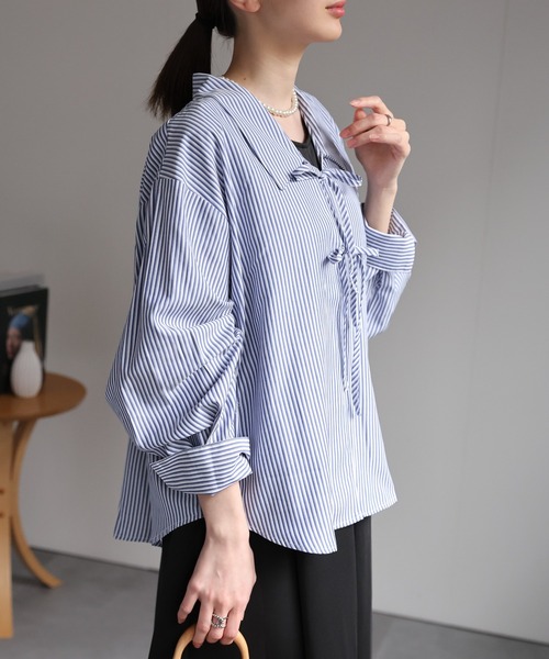 sakayori - Sakayori リボンブラウス 000000008962_MGBOyCR.jpg