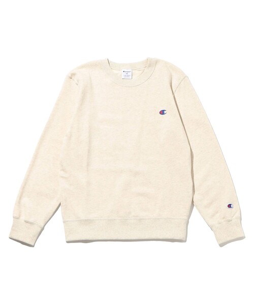 FREAK'S STORE(フリークスストア)の「限定展開 champion/チャンピオン KIDS CREW NECK SWEATSHIRT / キッズ クルーネックスウェットシャツ / CK-Y001(スウェット・キッズ・オフホワイト/グレー/ネイビー/ブラック・120/140/100/110/130/150)」の2枚目の写真