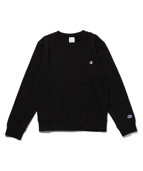 FREAK'S STORE(フリークスストア)の「限定展開 champion/チャンピオン KIDS CREW NECK SWEATSHIRT / キッズ クルーネックスウェットシャツ / CK-Y001(スウェット・キッズ・オフホワイト/グレー/ネイビー/ブラック・120/140/100/110/130/150)」の1枚目の写真