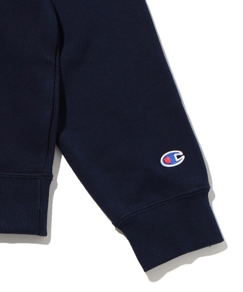 FREAK'S STORE(フリークスストア)の「限定展開 champion/チャンピオン KIDS CREW NECK SWEATSHIRT / キッズ クルーネックスウェットシャツ / CK-Y001(スウェット・キッズ・オフホワイト/グレー/ネイビー/ブラック・120/140/100/110/130/150)」の8枚目の写真