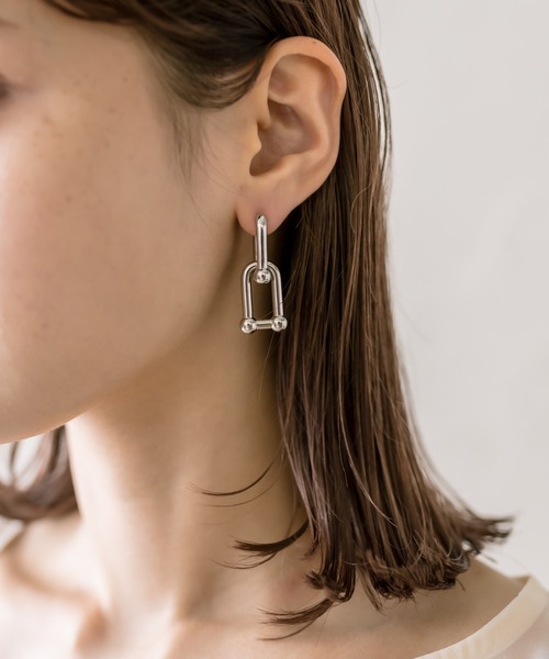 mystic（ミスティック）の「Lara コネクトピアス（ピアス（両耳用）・レディース・シルバー・ONE SIZE）」の2枚目の写真