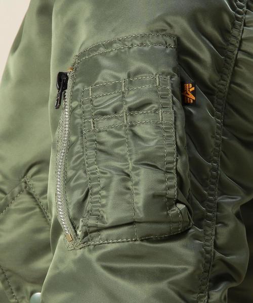 Alpha Industries（アルファインダストリーズ）の「［WEB限定］［アルファ］ALPHA　W-MA-1ブルゾン（ブルゾン・レディース・オリーブ/ネイビー・MEDIUM/SMALL）」の6枚目の写真
