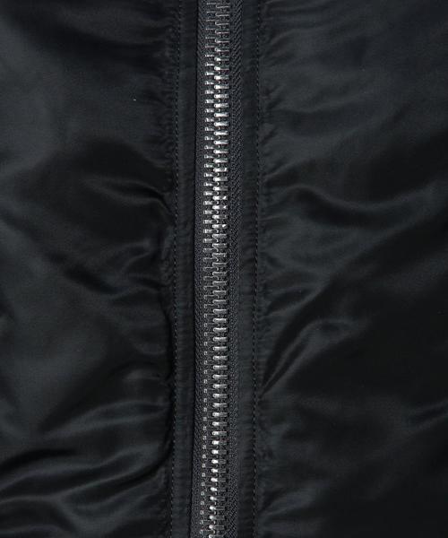 Alpha Industries（アルファインダストリーズ）の「［WEB限定］［アルファ］ALPHA　W-MA-1ブルゾン（ブルゾン・レディース・オリーブ/ネイビー・MEDIUM/SMALL）」の3枚目の写真