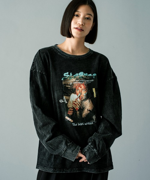 JACKROSE（ジャックローズ）の「PG.SELECT-ピグメントアート-・LSTEE（Tシャツ/カットソー・メンズ・その他4/その他5/その他3/その他2/その他1・M/L）」の2枚目の写真