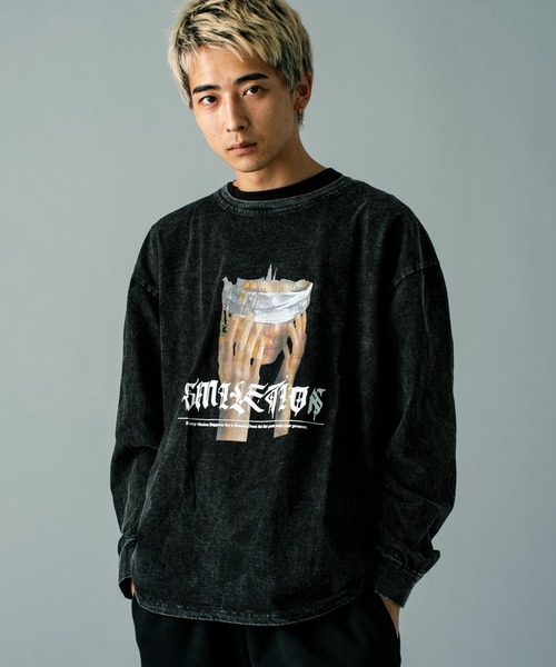JACKROSE（ジャックローズ）の「PG.SELECT-ピグメントアート-・LSTEE（Tシャツ/カットソー・メンズ・その他4/その他5/その他3/その他2/その他1・M/L）」の4枚目の写真