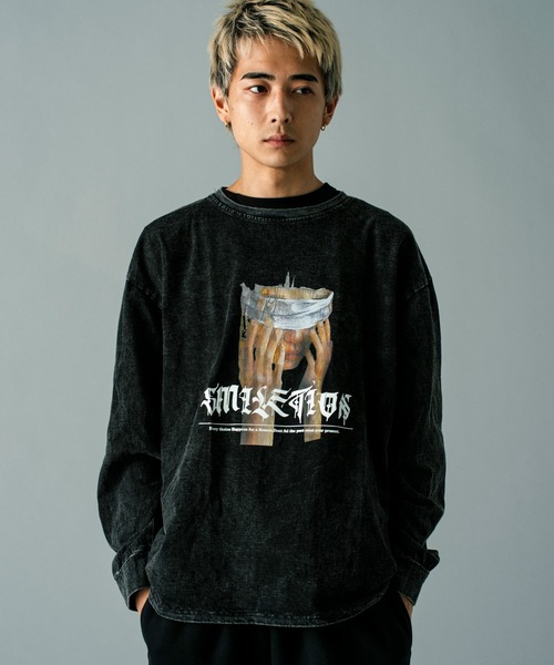 JACKROSE（ジャックローズ）の「PG.SELECT-ピグメントアート-・LSTEE（Tシャツ/カットソー・メンズ・その他4/その他5/その他3/その他2/その他1・M/L）」の21枚目の写真