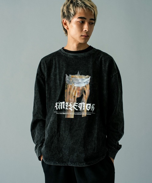 JACKROSE（ジャックローズ）の「PG.SELECT-ピグメントアート-・LSTEE（Tシャツ/カットソー・メンズ・その他4/その他5/その他3/その他2/その他1・M/L）」の22枚目の写真