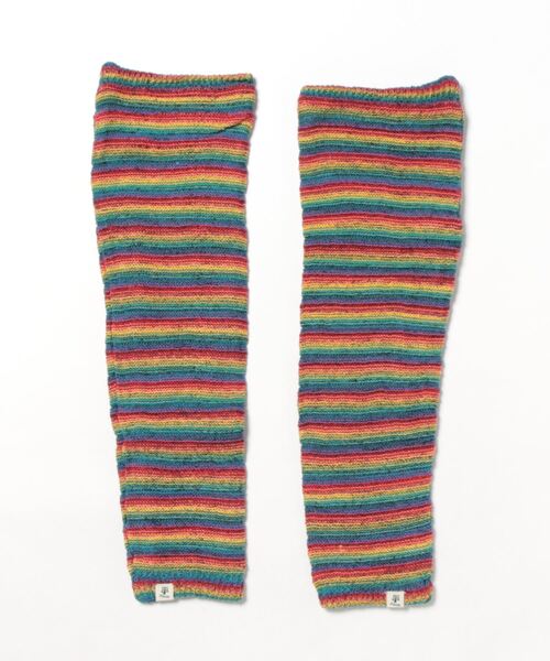 チャイハネ（チャイハネ）の「【チャイハネ】マジカルレッグウォーマー（レッグウォーマー・レディース・レインボー/オレンジ/パープル/ブルー/ターコイズブルー/スカイブルー・FREE）」の6枚目の写真