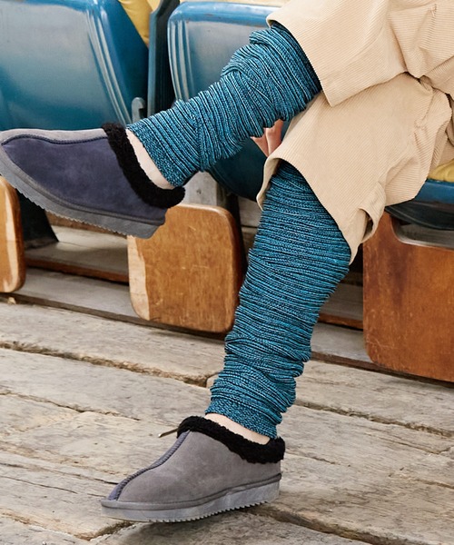 チャイハネ（チャイハネ）の「【チャイハネ】マジカルレッグウォーマー（レッグウォーマー・レディース・レインボー/オレンジ/パープル/ブルー/ターコイズブルー/スカイブルー・FREE）」の3枚目の写真