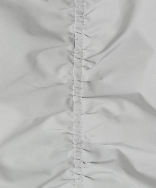 JEANASIS（ジーナシス）の「シャーリングボリュームワイドパンツ/985874（サロペット/オーバーオール・レディース・ライトグレー/ブラック・FREE）」の12枚目の写真