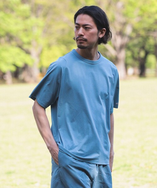 HELLY HANSEN（ヘリーハンセン）の「HELLY HANSEN × B:MING by BEAMS / 別注 Amphibious T-Shirt（Tシャツ/カットソー・メンズ・ブルー系その他2・SMALL/MEDIUM/LARGE/X-LARGE）」の9枚目の写真