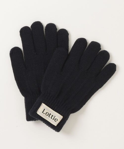 FUNALIVE（ファンアライブ）の「PAGE ONE スマホタッチ裏起毛手袋（無地）（手袋・レディース・ブラック/アイボリー/カーキ/ネイビー・FREE）」の4枚目の写真