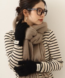 FUNALIVE | PAGE ONE スマホタッチ裏起毛手袋（無地）(手袋)