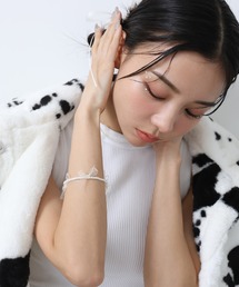 【ribbon collection】オーガンリボンブレスレット