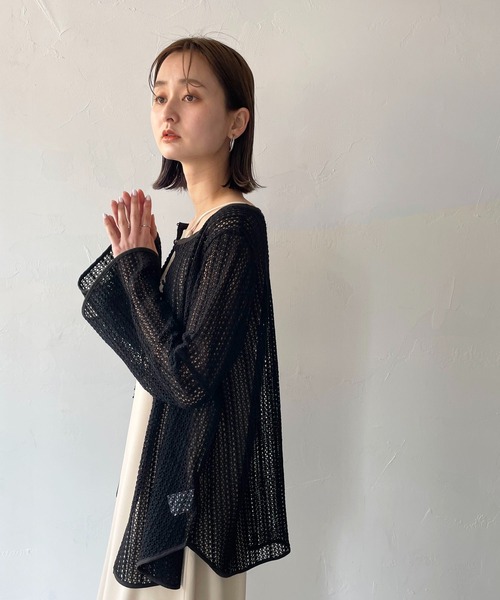 CLEIO(クレイオ)の「長袖ブラウス(シャツ/ブラウス・レディース・ライトベージュ・FREE)」の2枚目の写真