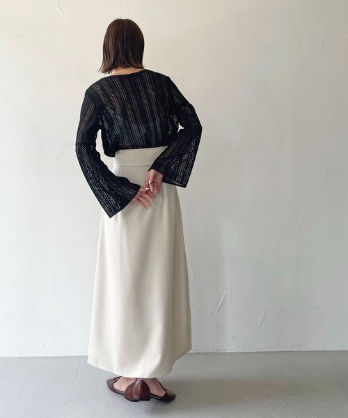 CLEIO(クレイオ)の「長袖ブラウス(シャツ/ブラウス・レディース・ライトベージュ・FREE)」の9枚目の写真