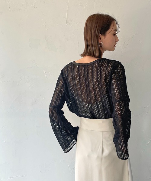 CLEIO(クレイオ)の「長袖ブラウス(シャツ/ブラウス・レディース・ライトベージュ・FREE)」の10枚目の写真