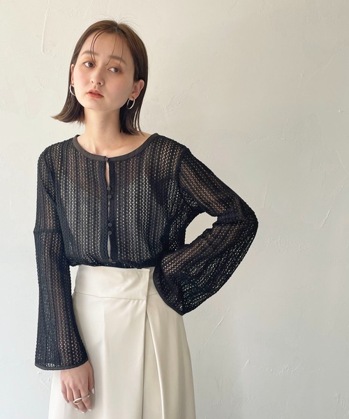 CLEIO(クレイオ)の「長袖ブラウス(シャツ/ブラウス・レディース・ライトベージュ・FREE)」の13枚目の写真