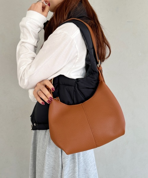 アッシュ様オーダー☆リネンMIXのラウンドショルダー：S アッシュ様ご確認用☆リネンMIXのラウンドショルダー：S ショルダー