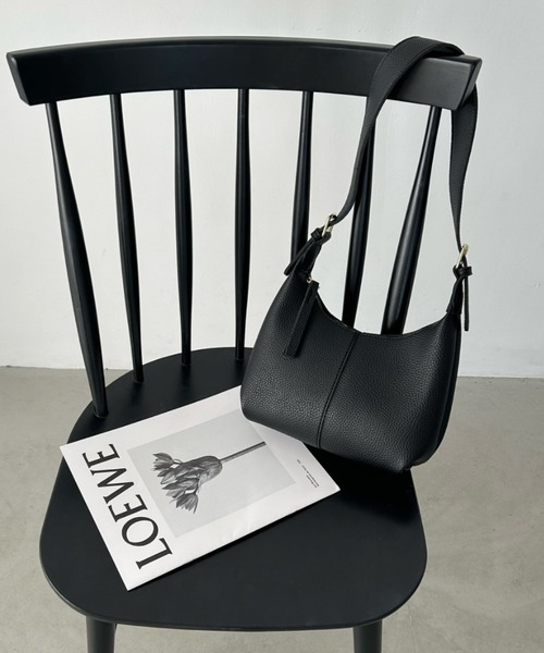 OURHOME ムーンショルダーバッグ 黒（OURHOME(アワーホーム)の