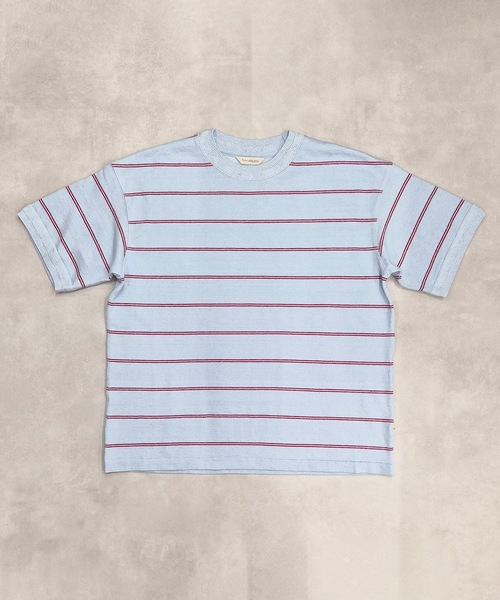 UN-USELESS(アンユースレス)の「【UN-USELESS】アンユースレス/ USL LINEN KNITEE(Tシャツ/カットソー・メンズ・ブラック/ホワイト/サックスブルー/グレー/ナチュラル/ネイビー/その他/ブルー系その他/ブラウン系その他・L-XL/S-M/M-L)」の8枚目の写真
