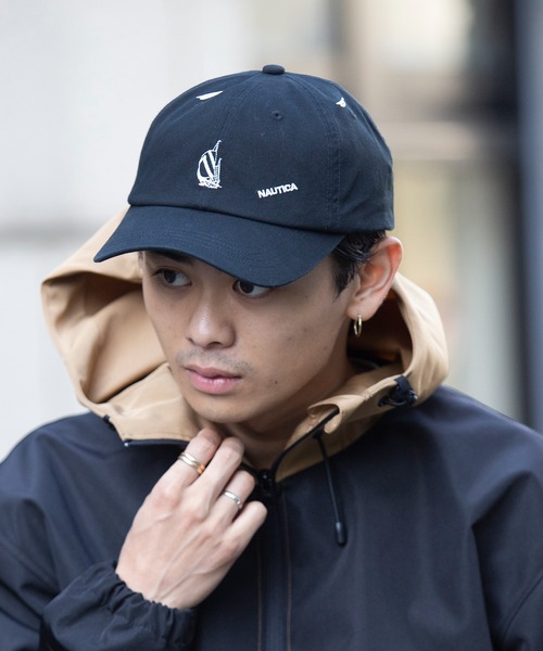 NAUTICA（ノーティカ）の「【NAUTICA】ロゴパターン6パネルキャップ NT063（キャップ・メンズ・ネイビー/ブラック/ホワイト・FREE）」の17枚目の写真