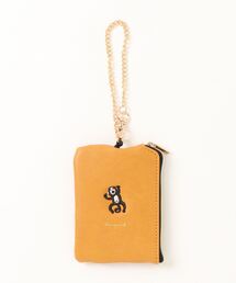 パスケース リール付き 定期入れ アニマル 小銭入れ コインケース R019 0619 MMI