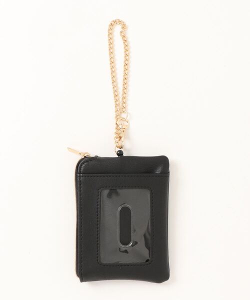 salle de bal（サルデバル）の「パスケース リール付き 定期入れ アニマル 小銭入れ コインケース R019 0619 MMI（パスケース・レディース・ブラック/ブラウン/シルバー/マスタード/ネイビー・FREE）」の9枚目の写真