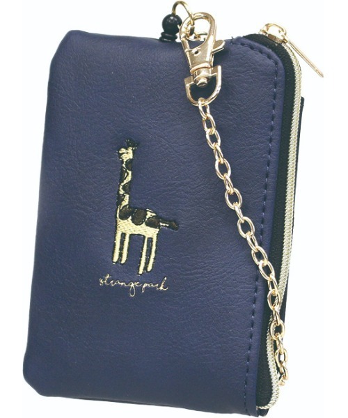 salle de bal（サルデバル）の「パスケース リール付き 定期入れ アニマル 小銭入れ コインケース R019 0619 MMI（パスケース・レディース・ブラック/ブラウン/シルバー/マスタード/ネイビー・FREE）」の16枚目の写真