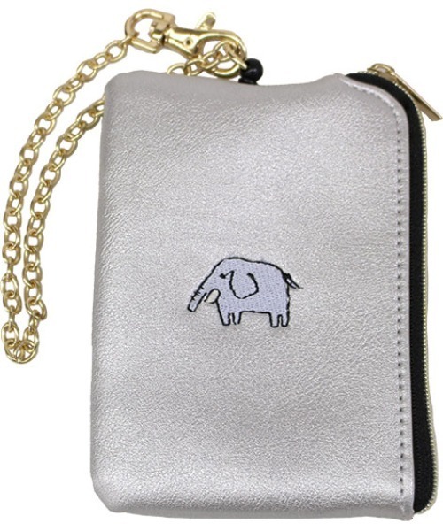 salle de bal（サルデバル）の「パスケース リール付き 定期入れ アニマル 小銭入れ コインケース R019 0619 MMI（パスケース・レディース・ブラック/ブラウン/シルバー/マスタード/ネイビー・FREE）」の17枚目の写真